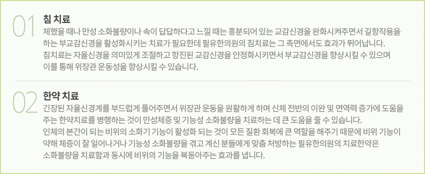 만성소화불량